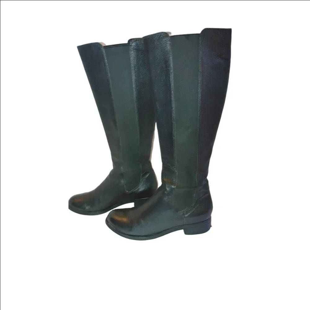 Cole Haan Leather Riding Boots with Nike Air Technology Size 8.5B